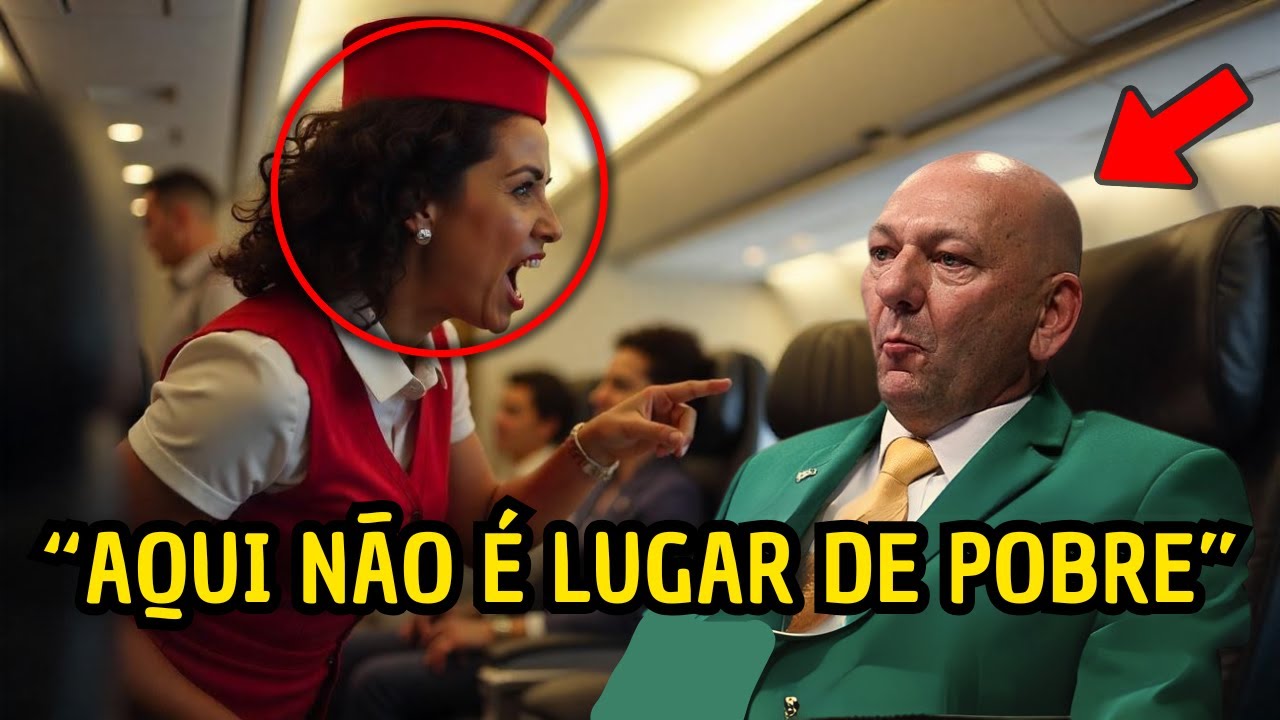 Comissária expulsa Luciano Hang da primeira classe, sem saber que ele é o dono da empresa