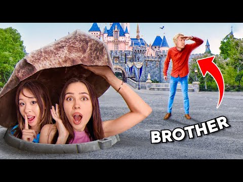 SNEAKING AMELIA OUT Of School to DISNEYLAND