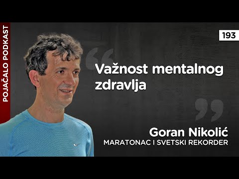 Goran Nikolić - Važnost mentalnog zdravlja