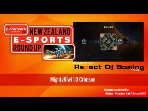 Crimson Vs. MightyKiwi | Plantronics Gaming NER SC2 2015 Grand Finals