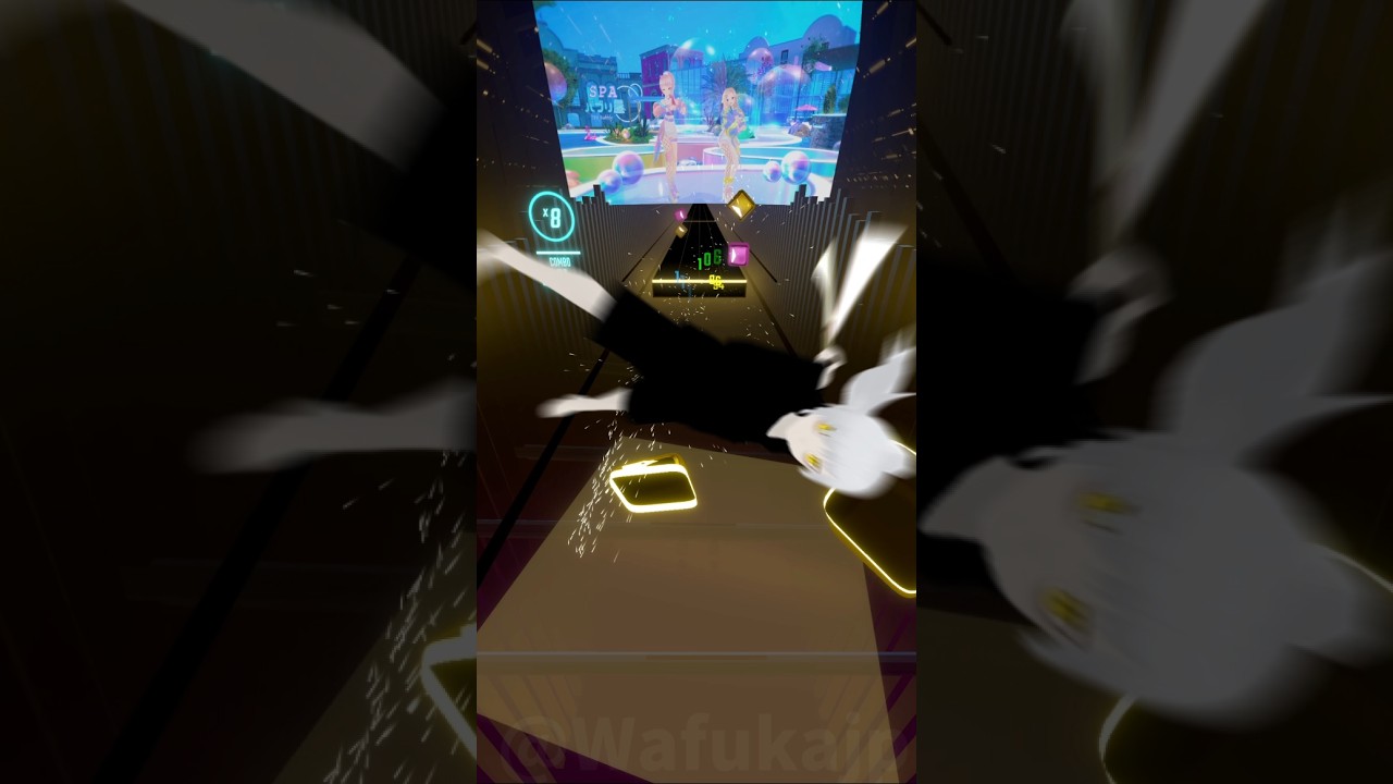 Bubblin’ #beatsaber #mod #vrgame #daning #beatseizure