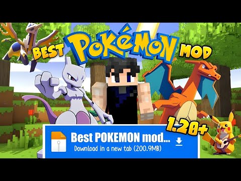 BEST PIXELMON ADDON FOR MCPE 1.21+ (PART 2) 😍