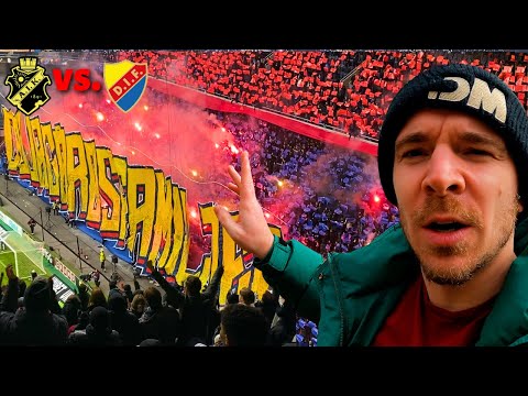 I went to Sweden's biggest football derby! (AIK vs. Djurgården) 🇸🇪