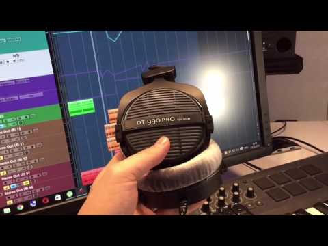 Great headphones for music production and even mixing at home!!! Beyerdynamic DT 990 PRO 250 Ohm