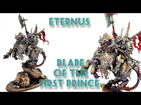 Painted Eternus Blade of the First Prince Slaves to Darkness Warhammer Age of Sigmar