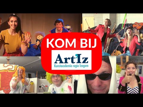 Kom bij Art’Iz - promofilmpje kunstacademie regio Izegem