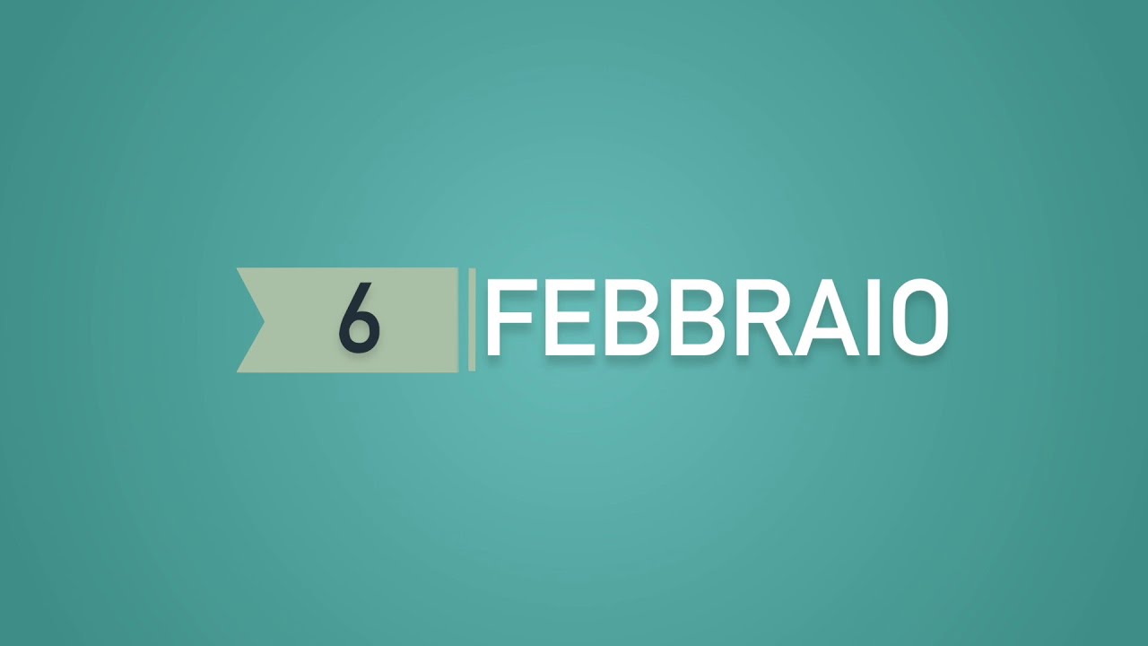 Meditazione Calendario “Parole di Vita” del 06 Febbraio 2021
