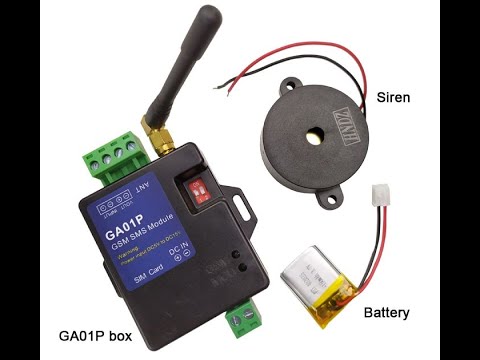 Базовая настройка GSM устройства GA01P