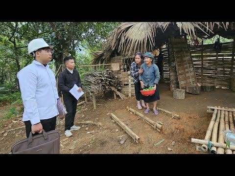 Where will the homeless girl and the old woman go when the company reclaims the land?