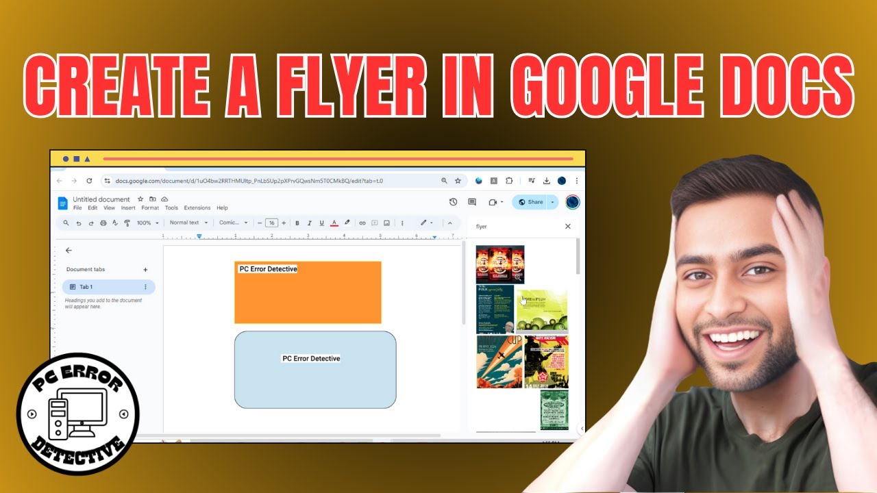 How to Create a Flyer in Google Docs