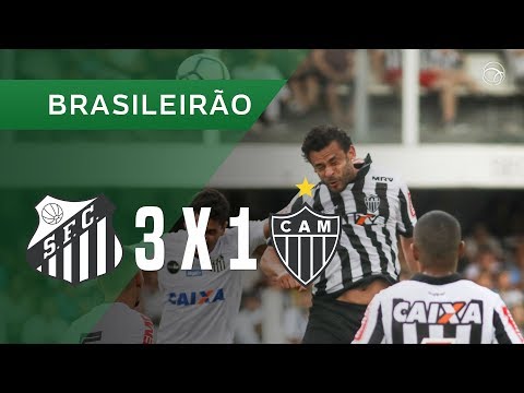 SANTOS 3 X 1 ATLÉTICO-MG - 04/11 - BRASILEIRÃO 2017