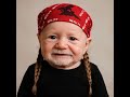 Good Lord, Willie Nelson even looks the same age as a baby. The oldest looking baby in the world.