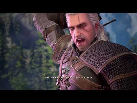 SOULCALIBUR Ⅵ - Geralt Intro in the Libra of Soul mode
