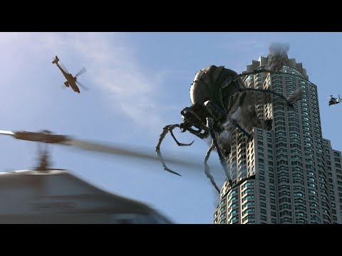 Giant Spider ATTACKS City