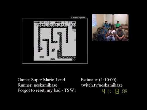Super Mario Land (Any%) by Neskamikaze in 14:29 - SGDQ 2012