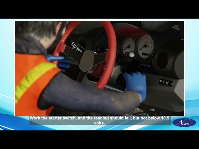 Check starter and charging circuit of a vehicle -Part -1