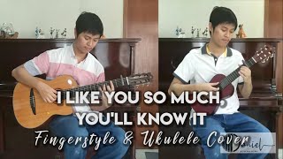Download lagu I Like You So Much, You’ll Know It - Fingerstyle Guitar & Ukulele Cover (A Love So Beautiful) mp3