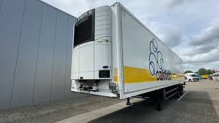 Schmitz Cargobull SKO 18 - CARRIER VECTOR 1550 - TRIDEC - DHOLLANDIA 2000Kg refrigerated semi-trailer | Image 4 - Autoline