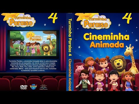 Turminha Paraiso Cineminha Animada Vol.4 (2025) (DVD Completo)