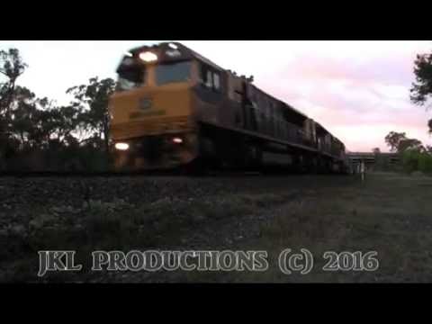 6MB7 Aurizon intermodal Yanderra & Shiels Hill