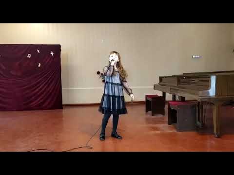 Шабаева Ника, 1 категория. "Белые ангелы", сл. А. Кожикиной, муз М. Фадеева.