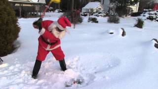 preview picture of video 'Santa's Magical Mini Golf Shot! (Short Version)'