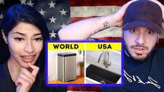 British Couple Reacts to 11 Common Things That Don't Exist Outside the USA