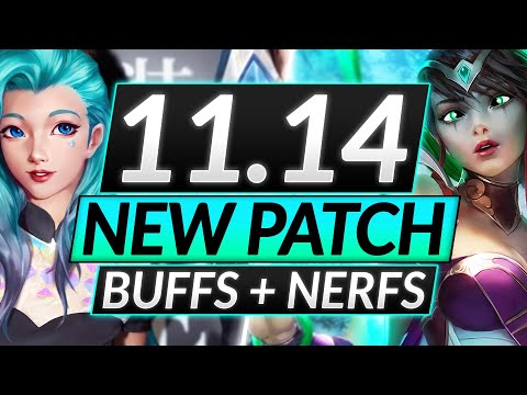 ALL NEW CHANGES of PATCH 11.14: NEW Champion NERFS are UNREAL -  LoL Guide