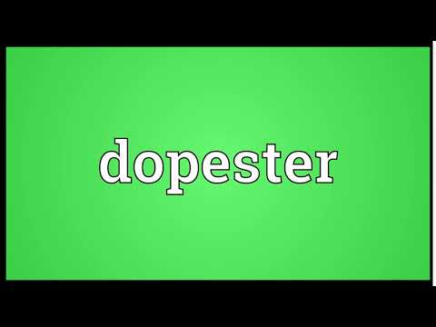 Dopester Meaning | Wordogram