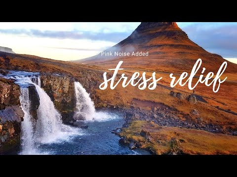 Relaxing Music for Stress Relief W/ Pink Noise, 11 Hz Alpha Waves