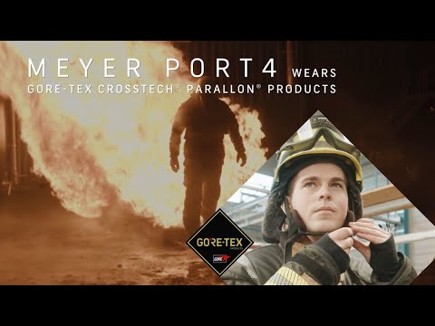 Plant Fire Department at Meyer Werft wears S-GARD with GORE-TEX product technology