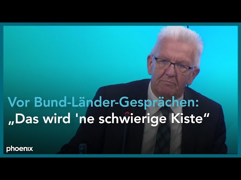 Winfried Kretschmann (B'90/Grüne) zu Corona-Maßnahmen am 13.10.20