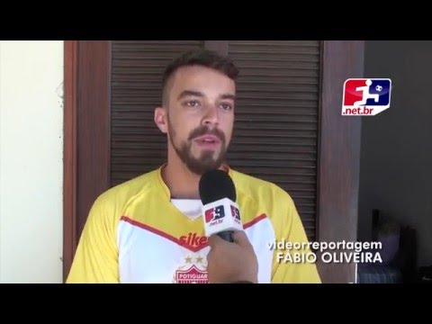 ENTREVISTA COM TIAGO BARREIROS, MEIA DO POTIGUAR NA SÉRIE D 2016 - 15.05.16