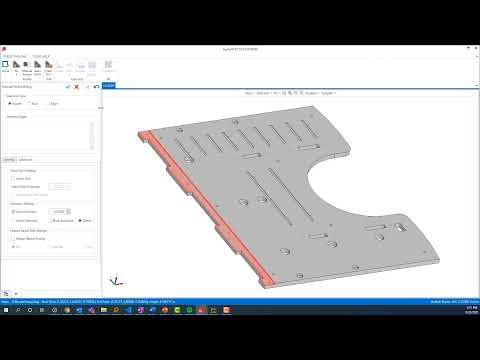 SigmaNEST V22 - 3D-Fräsen von Taschen