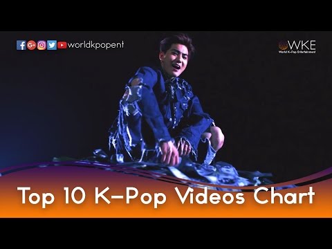 Top 10 K-Pop Videos Chart (August 29 - September 4, 2016)