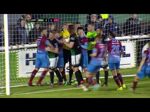 Bray Wanderers 2-1 Drogheda United - 18th August 2017