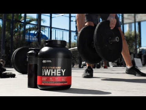 Optimum nutrition gold standard whey protein, packaging size...