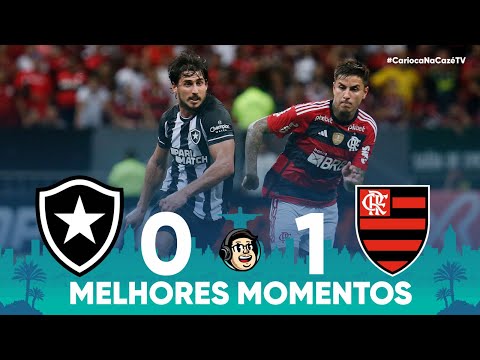 BOTAFOGO 0 X 1 FLAMENGO | HIGHLIGHTS | 9TH ROUND | CARIOCÃO 2023
