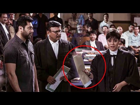 Jayam Ravi & Rashi Khanna Tamil Super Hit Movie Court Scene    Tamil Movies