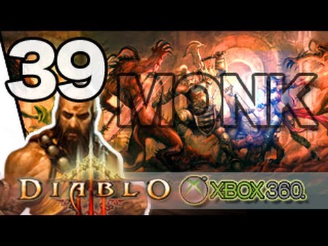 Diablo 3 Xbox 360/PS3 Monk Gameplay Walkthrough Part 39 - Destroy Sin Heart [HD]