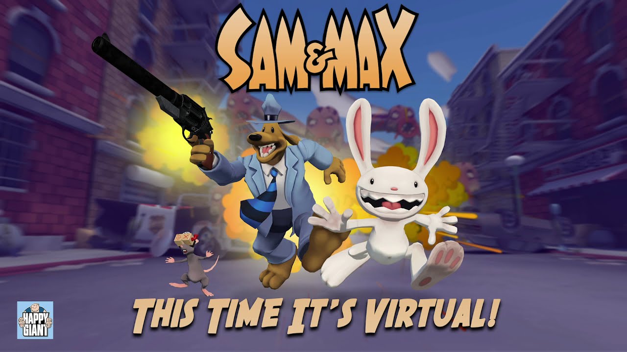 Sam & Max: This Time It's Virtual! Pre-release gameplay footage - YouTube