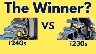Ping i240 Irons vs i230 Irons Head to Head Testing...This Ones a No-Brainer