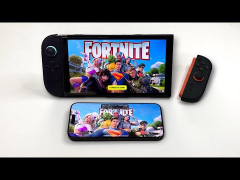Mobile Gaming Face-Off: Nintendo Switch 2 vs iPhone 16 Pro Max in Fortnite. Max Graphics Comparison.