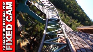 preview picture of video 'Course de Bobsleigh Nigloland - Roller Coaster POV On Ride City Jet Schwarzkopf (Theme Park France)'