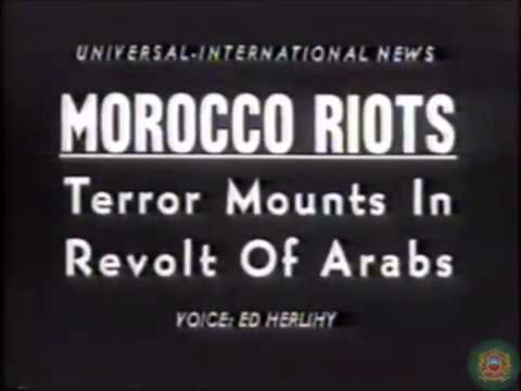 Thumbnail for 1955 "Morocco Riots" |  'Terror Mounts' in CASABLANCA Against French--Rare Footage 1950s Morocco by Rare 1950s Footage