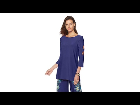 Liz Lange Classic BoatNeck 3/4Sleeve Tunic