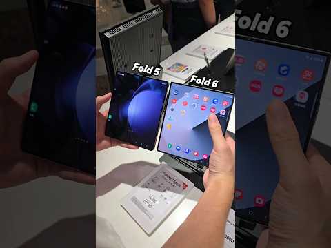 Samsung Z Fold 5 vs Z Fold 6