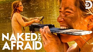 All-Women Team Goes Hunting in South Africa | Naked and Afraid