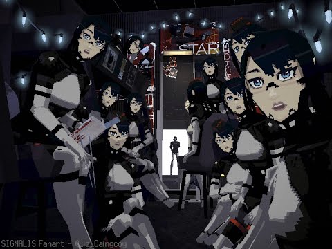 SIGNALIS Fanart - Eule Dorm Gossip