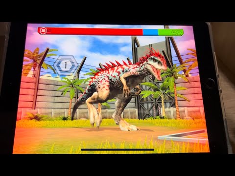INDOMINUS REX CODE 19 - JURASSIC WORLD THE GAME